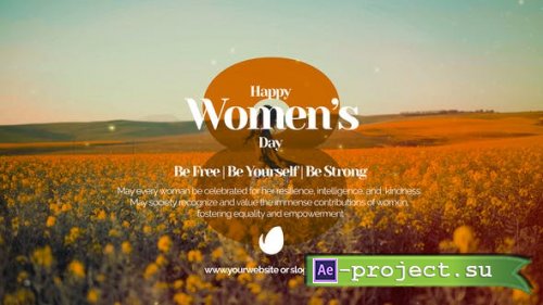 Videohive - Happy Womens Day - Opener | Greeting | Intro V.01 - 50792528 - Project for After Effects
