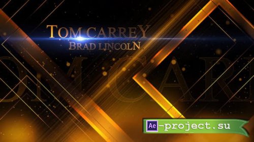 Videohive - Cinematic Awards Luxury  - 50805016  - Project for After Effects