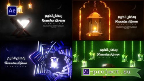 Videohive - Ramadan Greetings Pack - 50807945 - Project for After Effects
