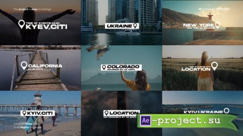 Videohive - Location Titles | After Effects - 50811696 - Project for After Effects
