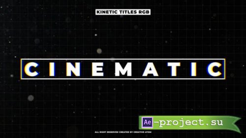 Videohive - RGB Typography - 50807922 - Project for After Effects