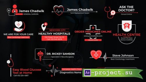Videohive - Health Titles - 50813785 - Project for After Effects