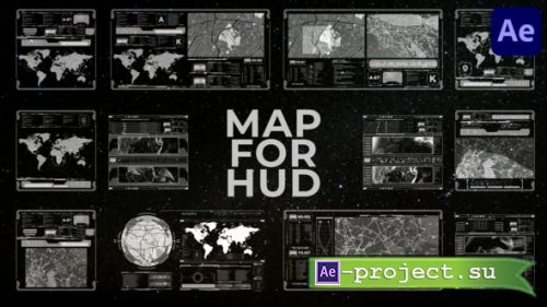 Videohive - Map For HUD for After Effects - 50808766 - Project for After Effects