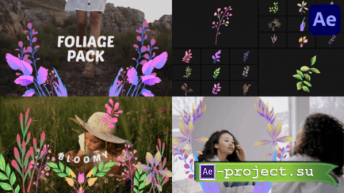 Videohive - Foliage Pack for After Effects - 50786664 - Project for After Effects