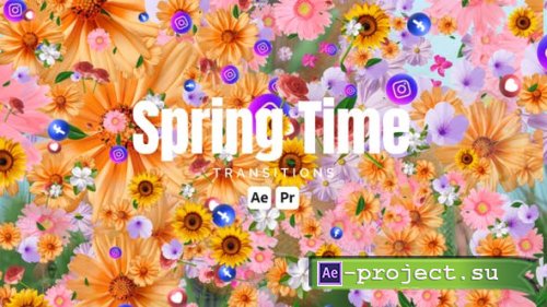 Videohive - Spring Time Transitions - 50823501 - Project for After Effects