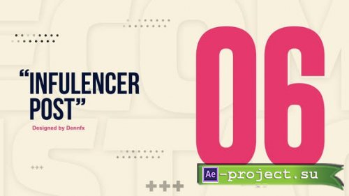 Videohive - Influencer Post - 50813936 - Project for After Effects