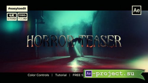 Videohive - Horror Teaser - 50827137 - Project for After Effects