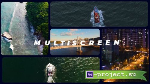 Videohive - Rhythmic Multiscreen Opener | Split Screen Slideshow - 50826327 - Project for After Effects