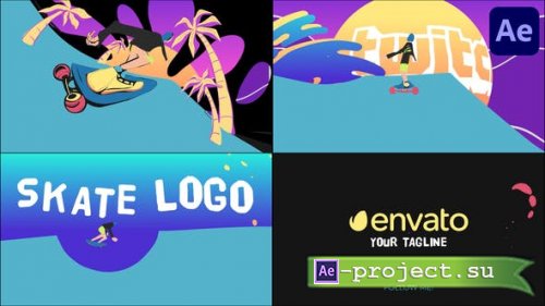 Videohive - Skate Logo Opener for After Effects - 50838771 - Project for After Effects