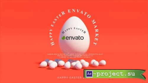 Videohive - Happy Easter Logo V2 - 50841009 - Project for After Effects