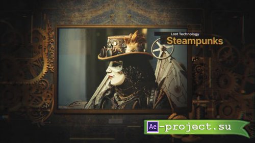 Videohive - Steampunk History Slideshow - 50854583 - Project for After Effects