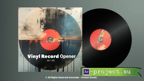 Videohive - Vinyl Record Opener - 50867668 - Project for After Effects