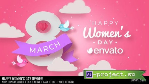 Videohive - Happy Women's Day Opener - 50868638 - Project for After Effects