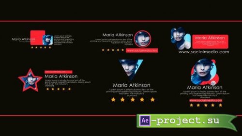 Videohive - Modern Lower Thirds - 50888657 - Project for After Effects