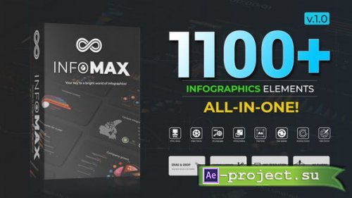 Videohive - Infomax - The Big Infographics Pack - 50847294 - Project for After Effects