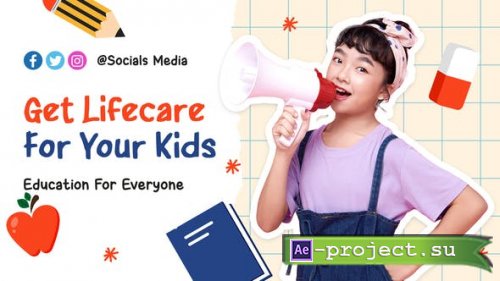 Videohive - Kids Education Study Promo - 50895846 - Project for After Effects