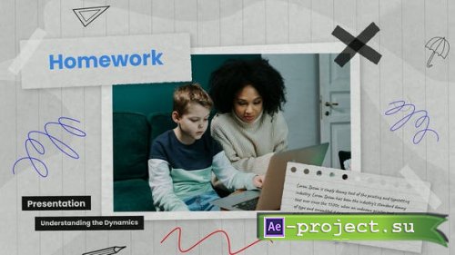 Videohive - Homework Presentation - 50899904 - Project for After Effects