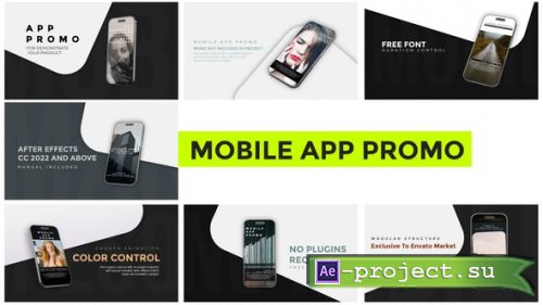 Videohive - Mobile App Promo - 50906955 - Project for After Effects