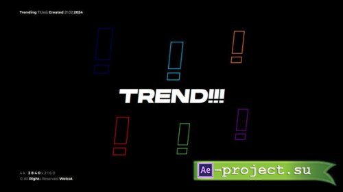 Videohive - Trending Titles | After Effects - 50918539 - Project for After Effects