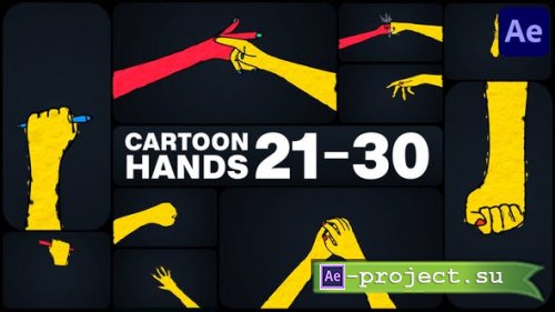 Videohive - Cartoon Hands for After Effects - 50874301 - Project for After Effects