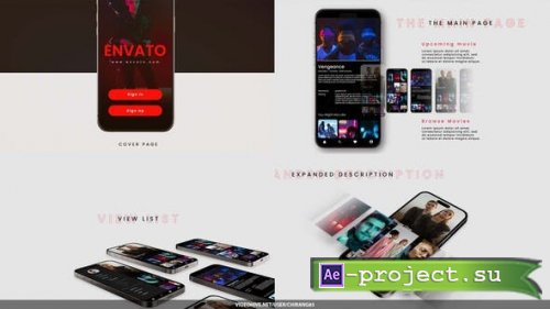 Videohive - 3D Mobile App Promo - 50563899 - Project for After Effects