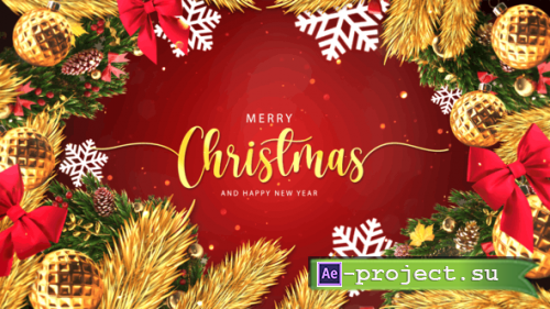 Videohive - Christmas Text Logo Reveal 4K - 35351554 - Project for After Effects
