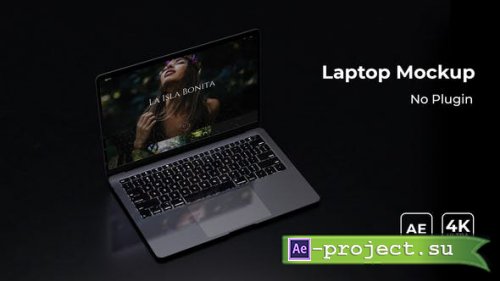 Videohive - Laptop Mockup 4K | Web Promo - 49856259 - Project for After Effects