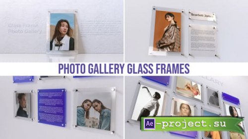 Videohive - Photo Gallery | Glass Frames - 50857892 - Project for After Effects