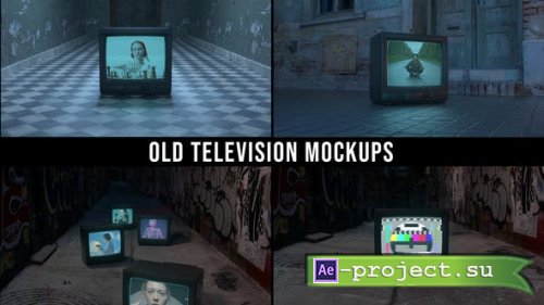 Videohive - Old TV Mockups - 50276540 - Project for After Effects
