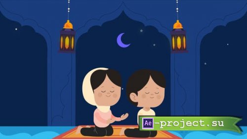 Videohive - Ramadan and Eid Greetings - 36745958 - Project for After Effects