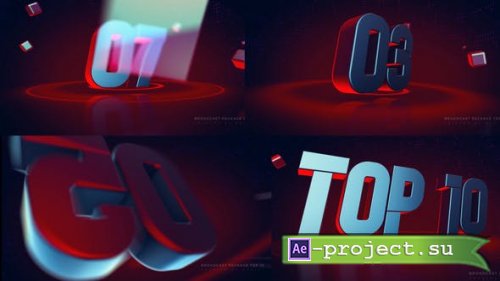 Videohive - Broadcast Package TOP 10 - 33304350 - Project for After Effects