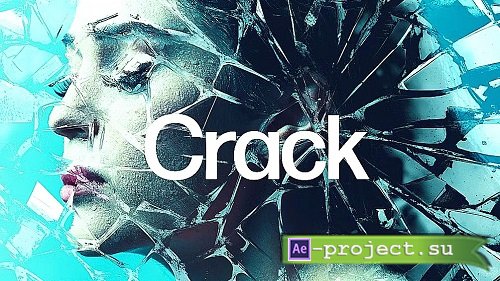 Cracked Glass Photo Effect - 92031708