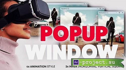 Videohive - Computer Popup Window 51200972 - Project For Final Cut & Apple Motion