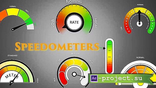 Speedometers 1045781 - After Effects Templates