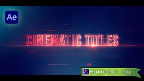 Videohive - Cyber Technology Titles - 50970531 - Project for After Effects