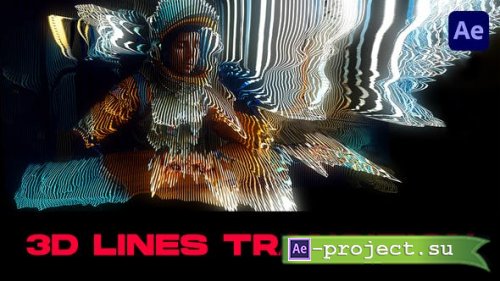 Videohive - 3D Lines Transitions | After Effects - 51000125 - Project for After Effects