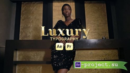Videohive - Luxury Typography - 51018634 - Project for After Effects