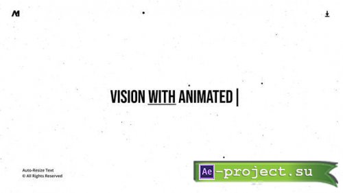 Videohive - Auto - Resize Titles | After Effects - 51009270 - Project for After Effects