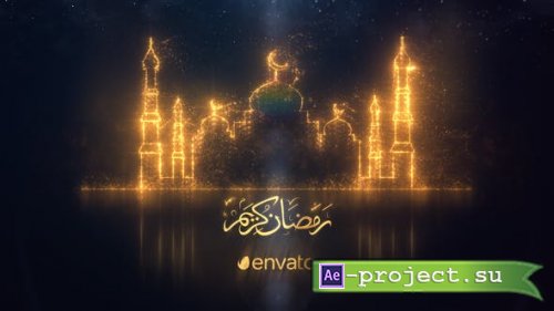 Videohive - Ramadan Greeting Logo Intro - 51037986 - Project for After Effects
