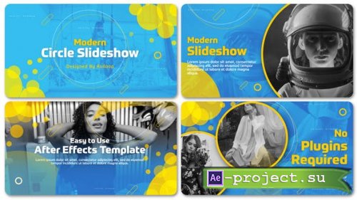 Videohive - Modern Circle Slideshow - 51007318 - Project for After Effects