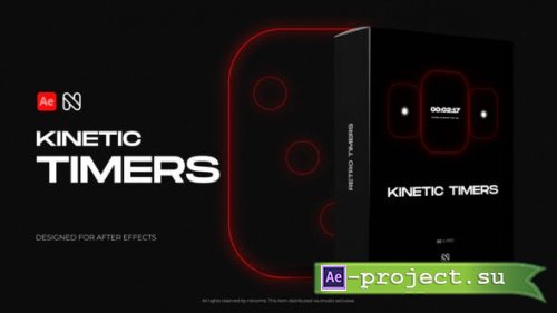 Videohive - Kinetic Timers - 51081434 - Project for After Effects