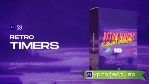 Videohive - Retro Timers - 51081442 - Project for After Effects