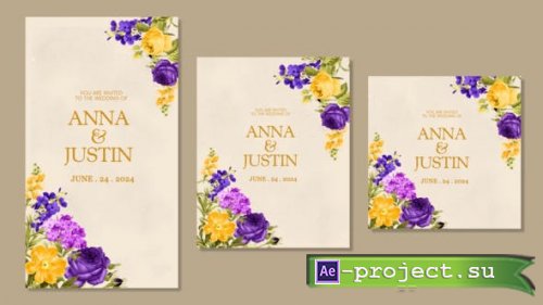 Videohive - Wedding Invitation Intro 2 - 51044392 - Project for After Effects