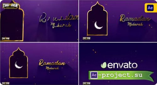 Videohive - Ramadan And Eid Greetings Intro - Project for After Effects
