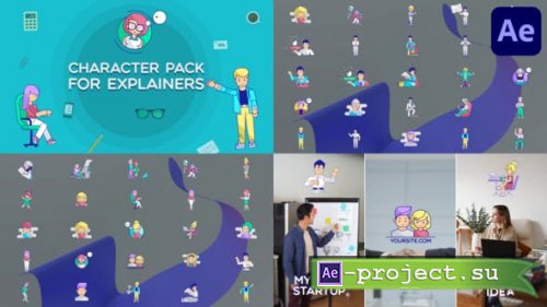 Videohive - Characters Pack For Explainers for After Effects - 51001168 - Project for After Effects