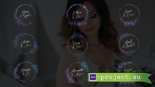 Videohive - Wedding Titles - Circular Frames - 51073535 - Project for After Effects