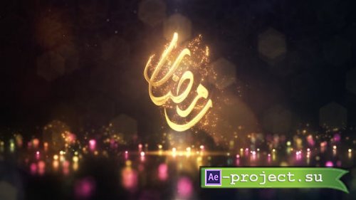 Videohive - Ramadan Kareem Particles Logo Intro - 51090607 - Project for After Effects