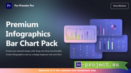 Videohive - Premium Barchart pack - 51088194 - Project for After Effects