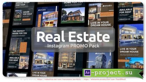 Videohive - Real Estate - Instagram Promo Pack - 51100755 - Project for After Effects