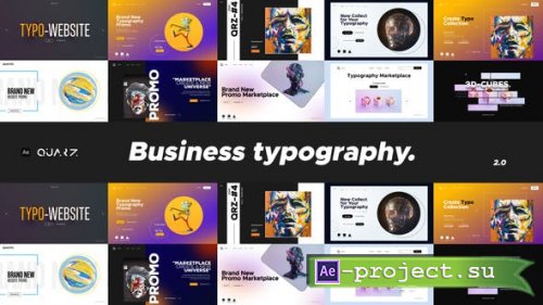 Videohive - Website Promo Typography v2 - 51109326 - Project for After Effects